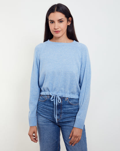 Daria Tie Hem Sweatshirt